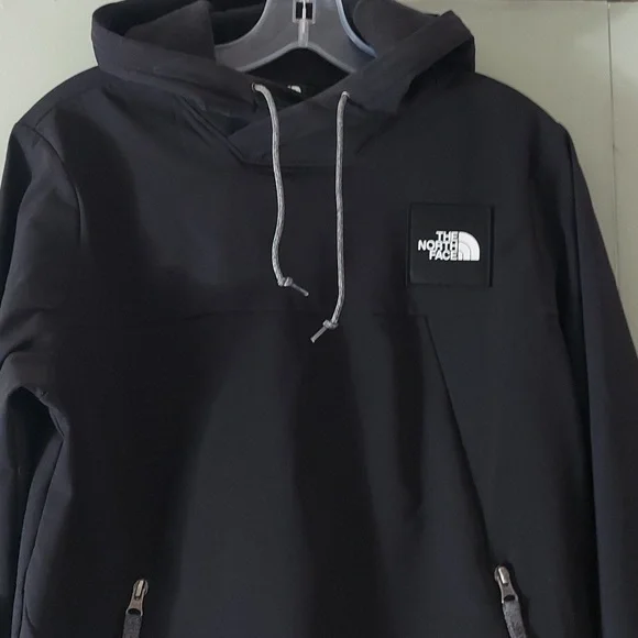 The North Face black pullover  Zip pockets Gorp Core style hoodie Sz S - Picture 9 of 12
